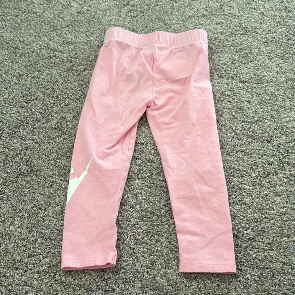Nike Pink girls Leggings 3t - Picture 6 of 6